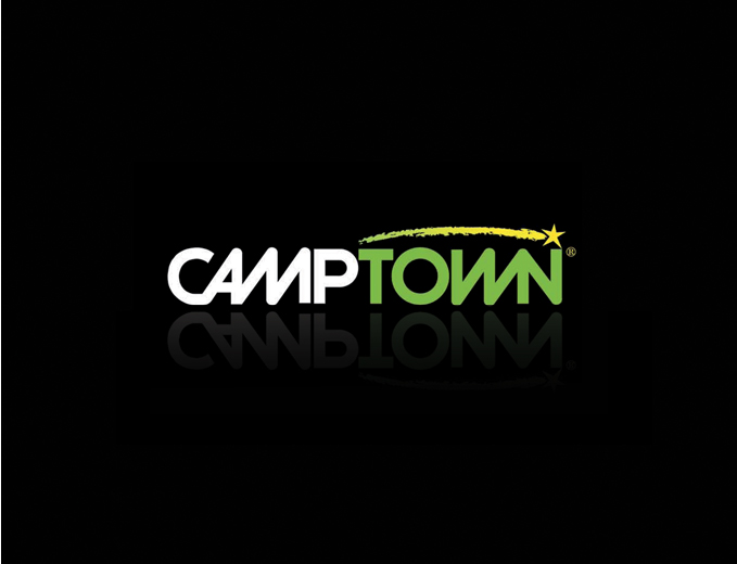 עיצוב לוגו מותג camptown
